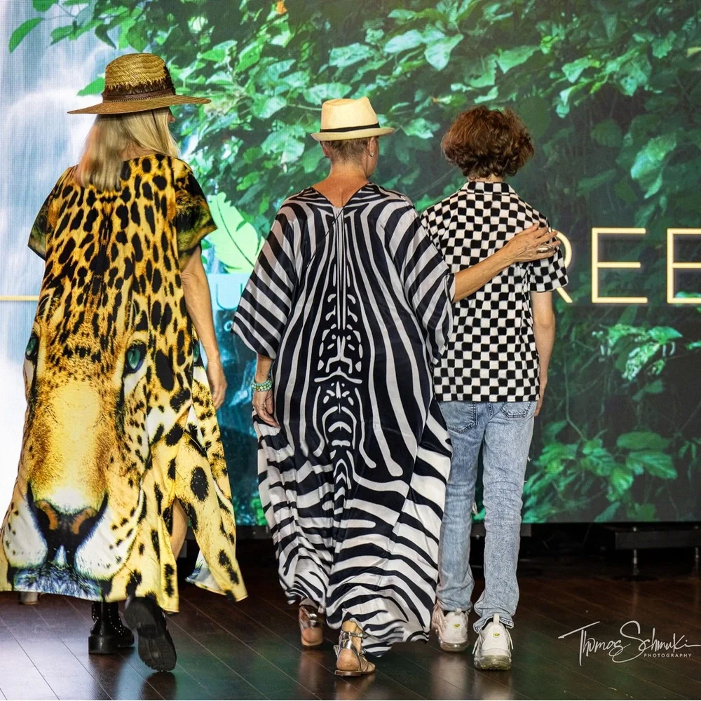 Zebra Maxi Kaftan - Picture 5 of 10